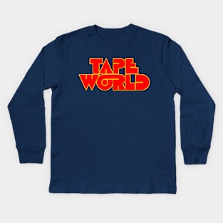 Tape World Music Store Kids Long Sleeve T-Shirt